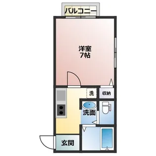 フェアステージグレインII【1階】の間取り