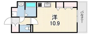 サンセール西宮【2階】の間取り