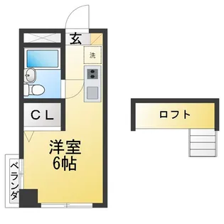 パル本郷台【3階】の間取り
