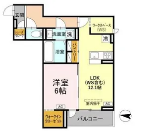 ソレイユ・イースト【3階】の間取り