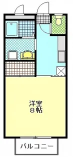 イーストリバー268 A【1階】の間取り