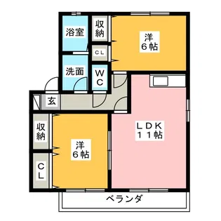 グレイス哲【2階】の間取り