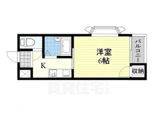 アーバンライフミレイ【3階】の間取り
