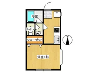長澤マンション【2階】の間取り