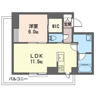 グランパ大宮【3階】の間取り