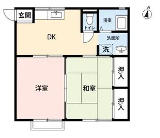 エステートタナカ【2階】の間取り