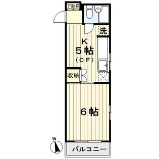 東京都新宿区西新宿8【マンション】の間取り