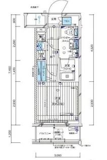 神奈川県横浜市南区浦舟町5【マンション】の間取り