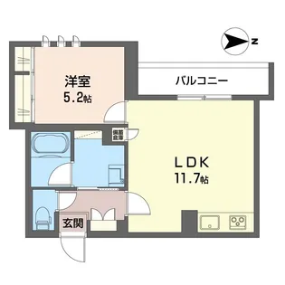 La Ciero 中目黒(ラシエロ ナカメグロ)【2階】の間取り