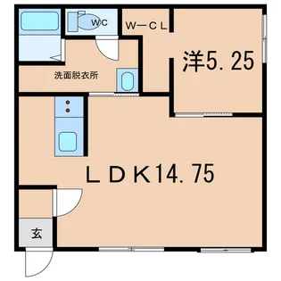 Clair coat【2階】の間取り