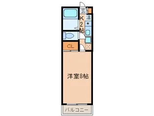 セレニ-ルEX1【3階】の間取り