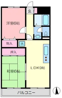 ヴァンベール白鍬壱番館【3階】の間取り