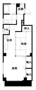 三浦マンション【2階】の間取り