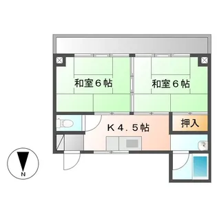 メゾンヌーボ【3階】の間取り