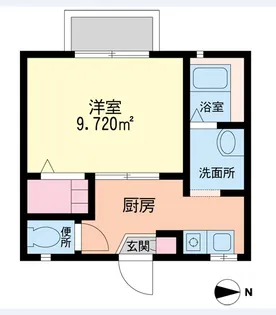 サークルセブン【1階】の間取り