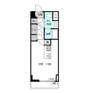 SK’BUILDING-8【3階】の間取り