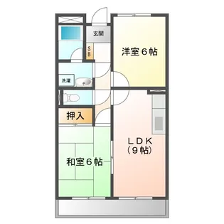 ファンタジア【3階】の間取り
