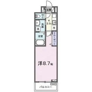 セレーノ フォリア【2階】の間取り