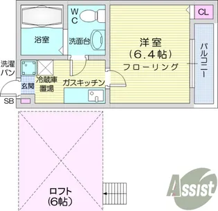 MY LIFE2【2階】の間取り