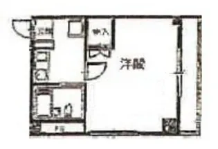 ベンハウス大供【7階】の間取り