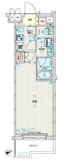 ルーブル武蔵新城七番館【2階】の間取り