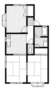 ヴィラフォーレ【2階】の間取り