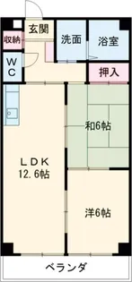 アドヴァンス【1階】の間取り