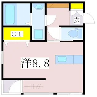 鹿児島県鹿児島市宇宿1【マンション】の間取り