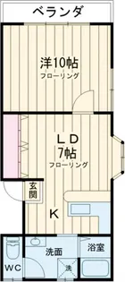 小林ビル【4階】の間取り