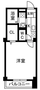 1Kの間取り画像
