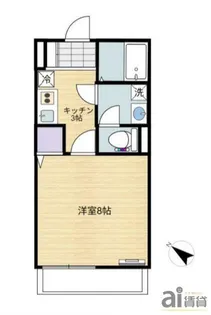 埼玉県所沢市東所沢1【アパート】の間取り