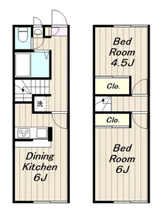 レオパレスさがみ(14505)【1階】の間取り