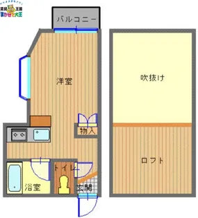 メゾンド江里町【1階】の間取り
