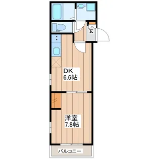 ルミエールAK【3階】の間取り