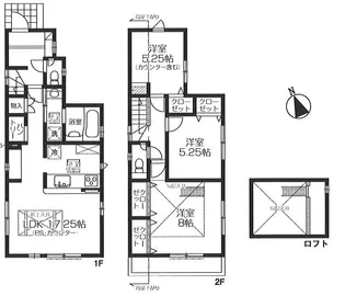 東京都練馬区谷原3【一戸建】の間取り