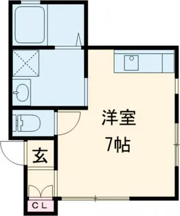 兵庫県明石市藤江【アパート】の間取り