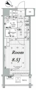 メイクス浅草イースト【11階】の間取り