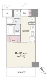 東京都文京区湯島2【マンション】の間取り