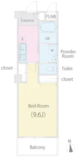 K129【4階】の間取り