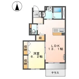 埼玉県朝霞市浜崎4【アパート】の間取り