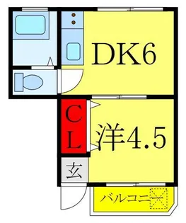 東京都北区王子本町1【マンション】の間取り