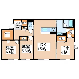 Sereno【1階】の間取り