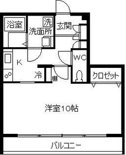 ラ・フォーレ大倉山参番館【1階】の間取り