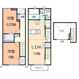 神奈川県相模原市中央区上矢部5【一戸建】の間取り