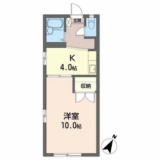 モンベールいずみ【1階】の間取り