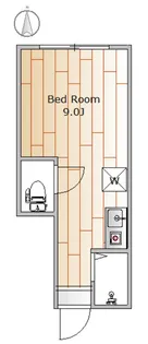 CIFA祐天寺【1階】の間取り