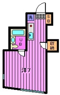 カーサ4416【2階】の間取り