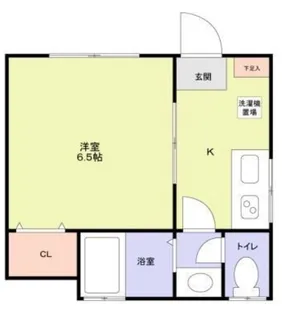 ウインズハイツ【1階】の間取り