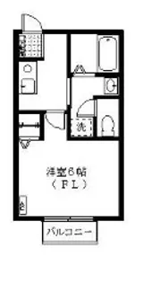 グランメール2【1階】の間取り