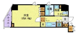 東京都台東区元浅草1【マンション】の間取り